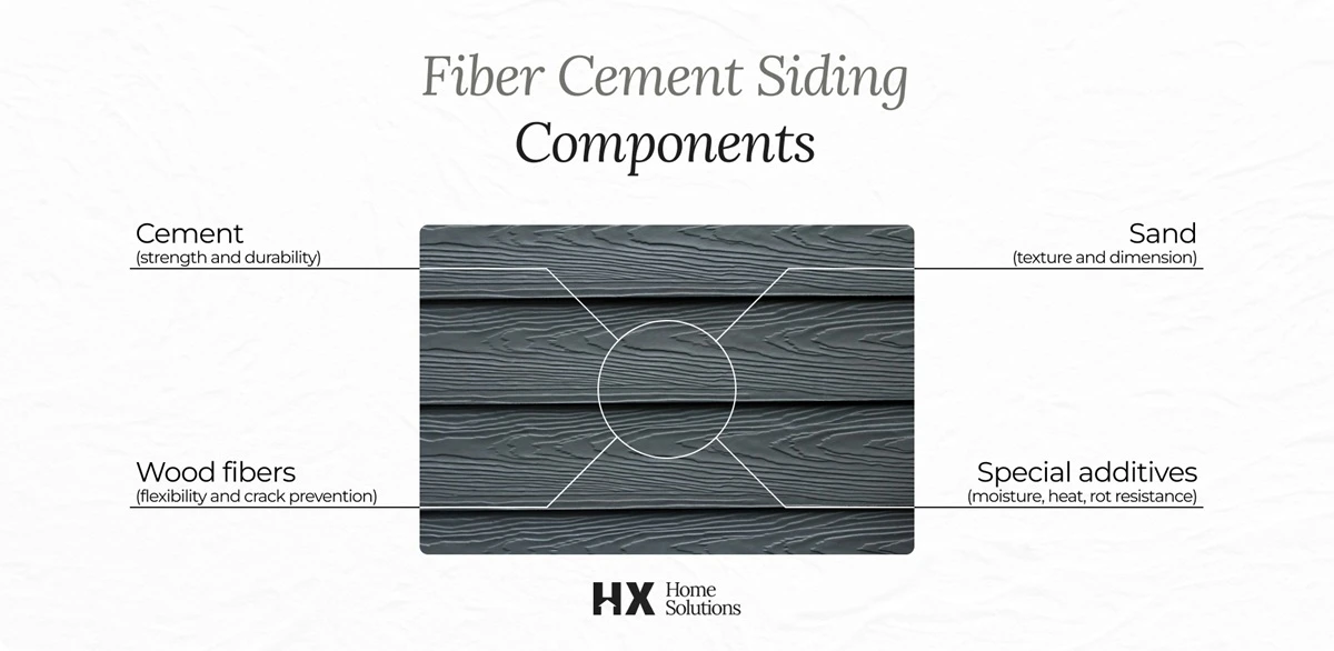 What Is Fiber Cement Made Of?